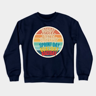 F1 funny Race days weeks  Formula 1 Graphic shirt (please send us a message if you want another custom design) Crewneck Sweatshirt